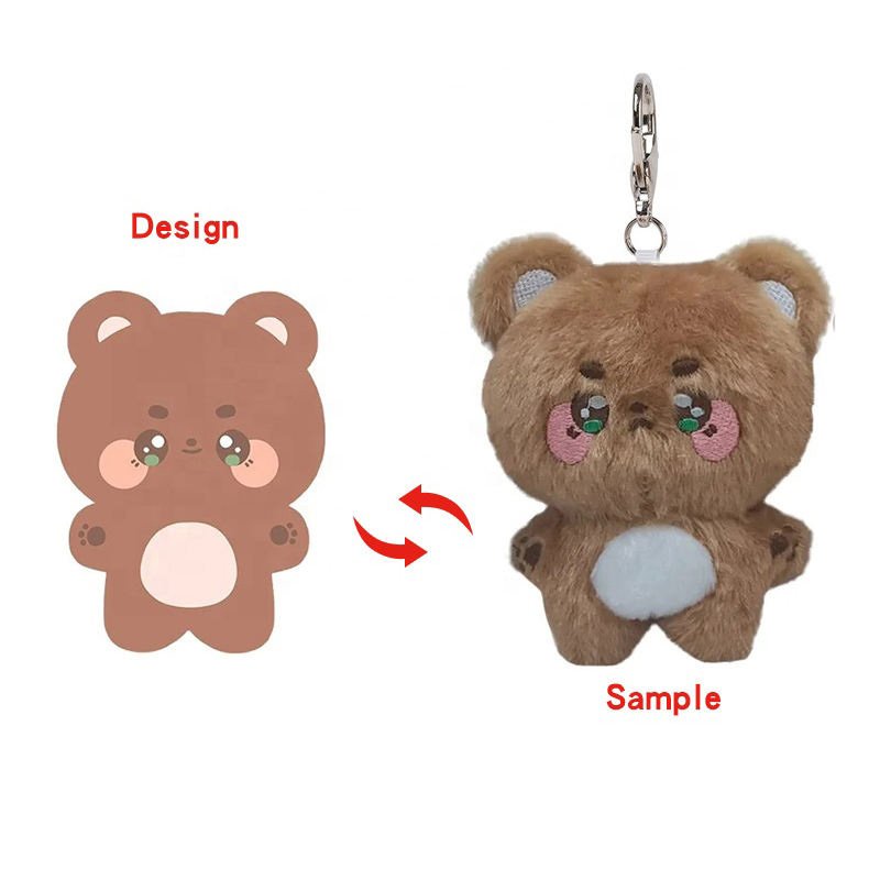 Custom Plush Keychain