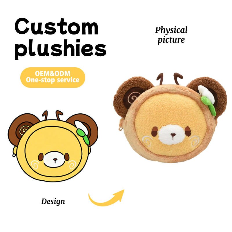 Plush money pouch